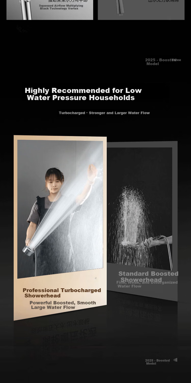 Del 28-Year Brand Pressurized Filter Shower Head Bathroom Large Flow Handheld Shower Head JL-906 4