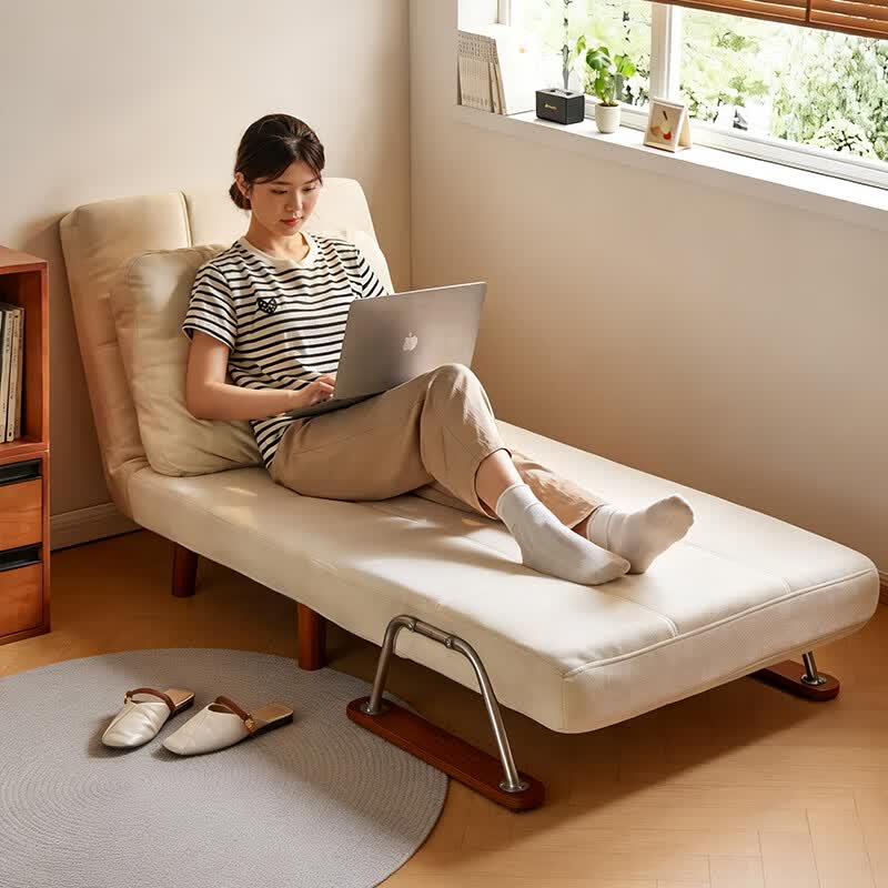 Jiayi Folding Sofa Bed 2026 New Model Dual-Use Small Apartment Single Bed Home Study Folding Bed