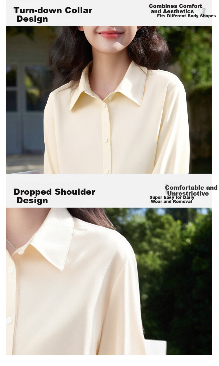 Baleno S&K Women's Cooling Long Sleeve Shirt Summer 2026 New Wrinkle-Resistant Ice Silk UPF50+ Sun Protection Loose Casual Jacket K 9