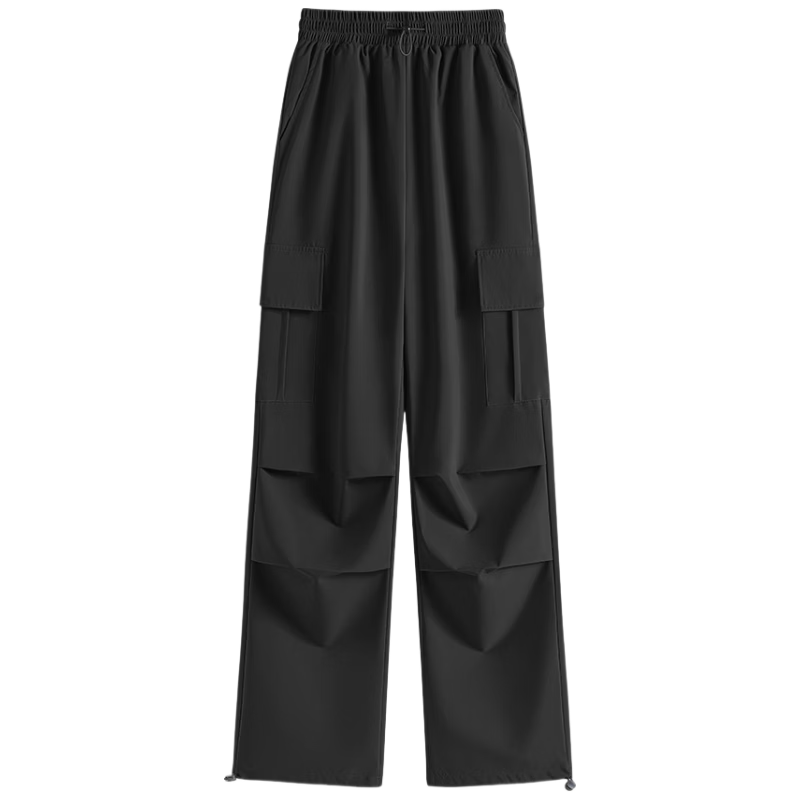 TonLion Women's Summer Workwear Pants New Cool-Touch Straight-Leg Jogger Convertible Elastic Slim Fit Sports Trousers