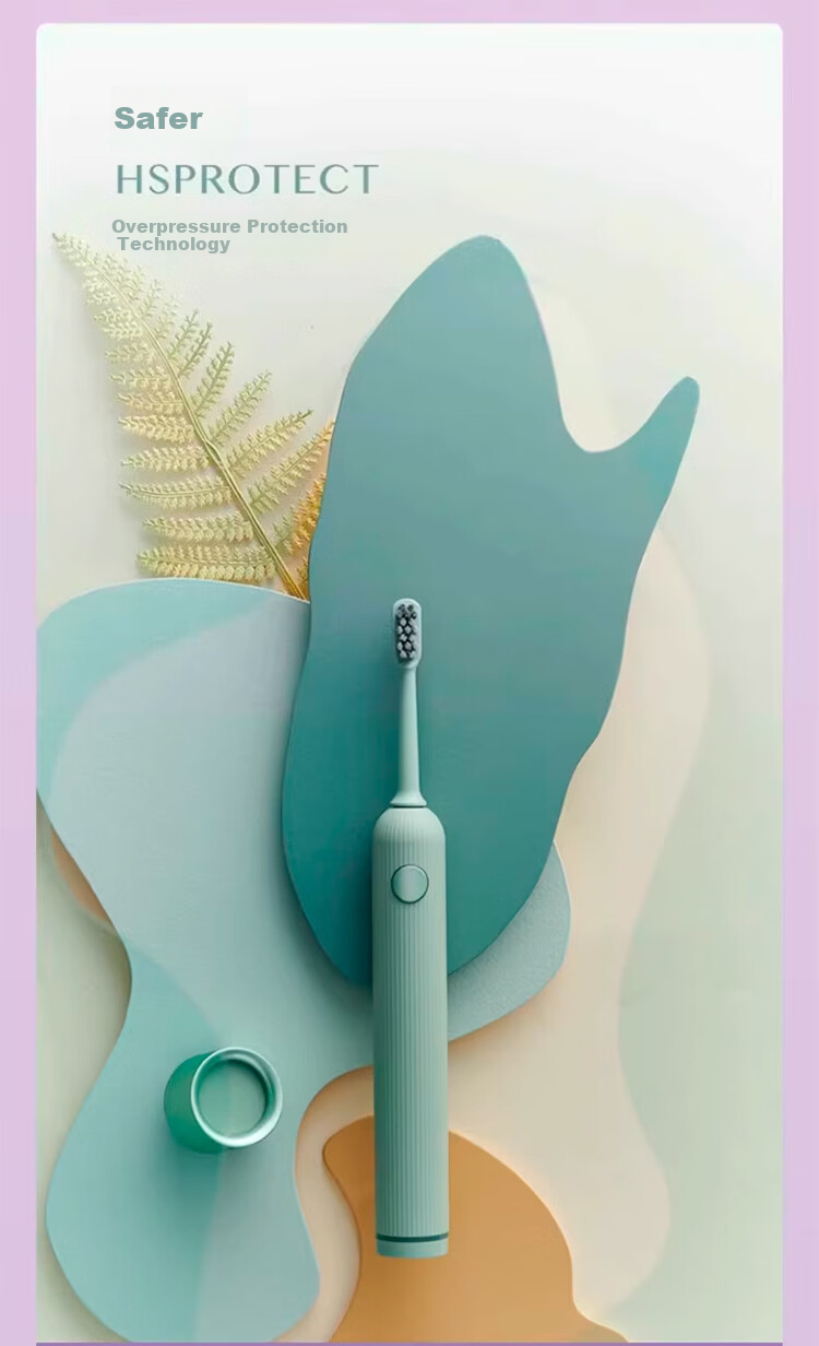 HuaShang [Price Protection 618] F1 Sonic Electric Toothbrush Adult Couples Set Gift for Boyfriend and Bestie F1 Purple Single with Brush Head 15