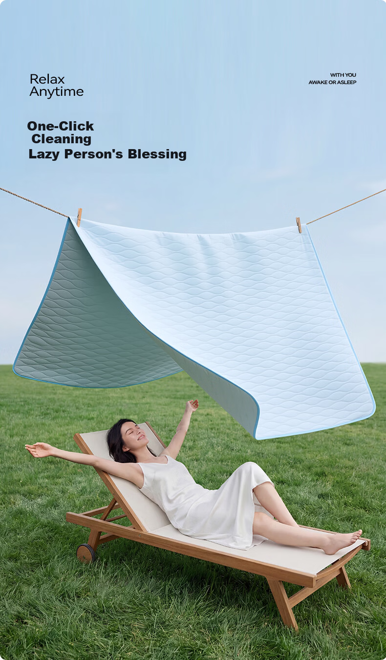 HuiShui HuHu Small Ice Mat Ice Silk Cooling Mat Summer Class A Antibacterial Mite-Resistant Silicone Soft Breathable Bed Sheet Summer 11