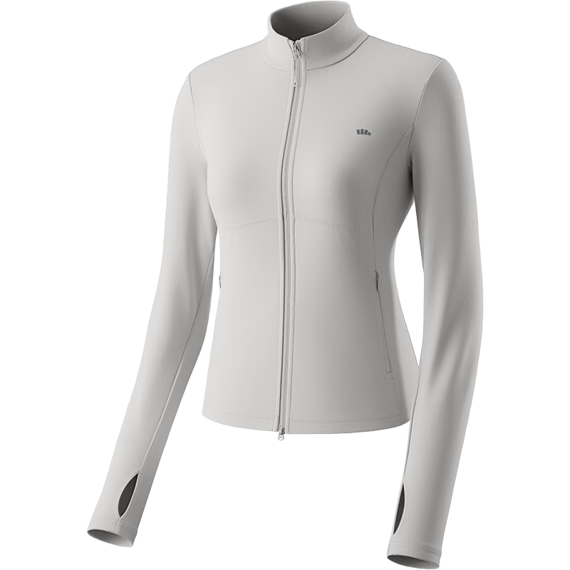 Beneunder Women's Lightweight Shock-Absorbing Sports Sunscreen Jacket 26 Spring Summer New SP003 Light Charcoal Gray M