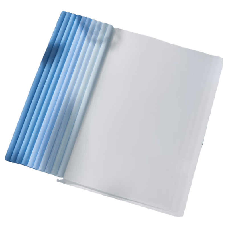 Sannianerban 10-Pack A4 Lever Arch File Folders, Transparent Sheet Protectors, Pull Rod Folders for Documents, Exam Papers, Student Materials, Resumes, Prenatal Checkup Reports, Storage Folders, Office Supplies, Blue