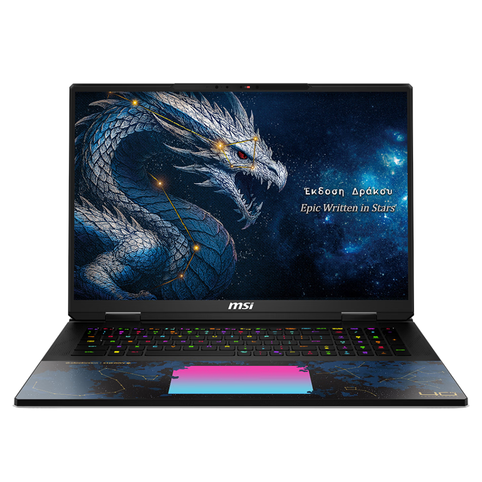 MSI Titan 18 Ultra Dragon Soul Limited Edition 2026 18-inch Gaming Laptop (U9 290HX Plus RTX 5090 96GB 4TB 4K/240Hz)