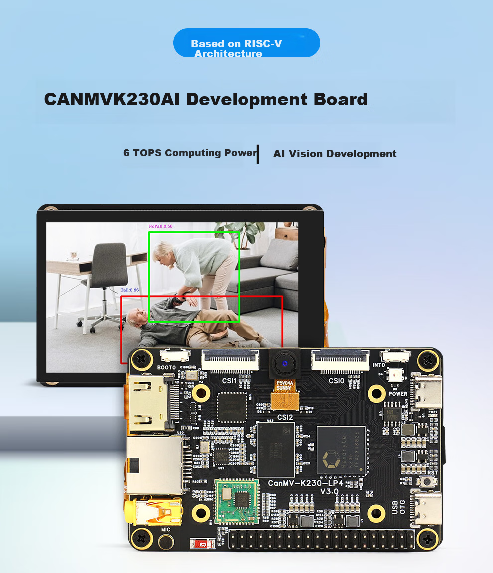 ChuangLeBo K230 Development Board CanMV K230 3.0 AI Development Board Vision Recognition Module Camera Artificial Intelligence 1