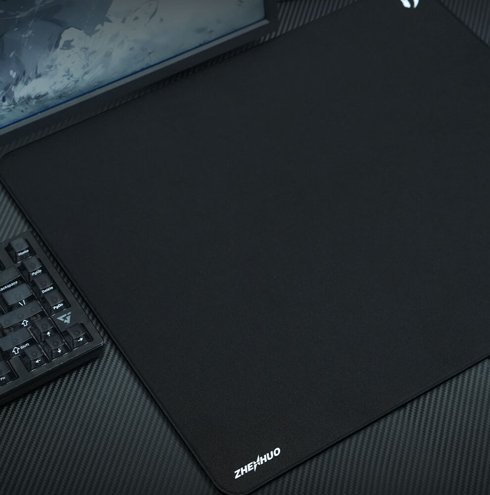 Zhenhuoxing Black 490x420x5mm Edge-Locked Mouse Pad 11