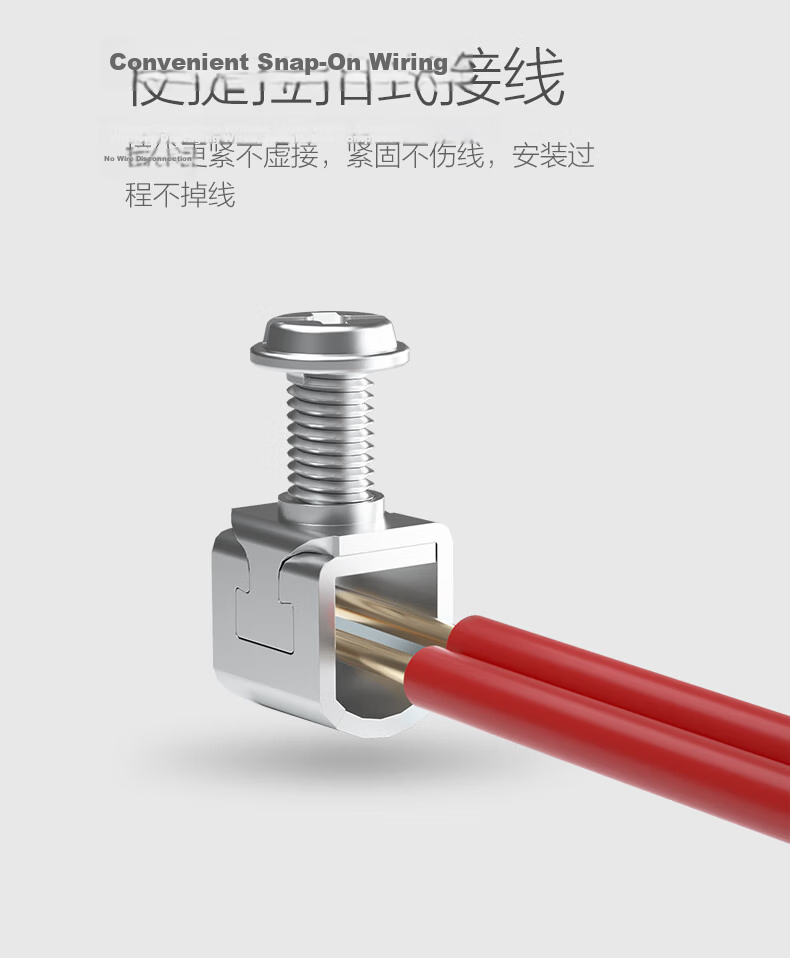DELIXI CD260 86-Type Ultra-Thin Glossy White Large Panel Single Pole Double Control Switch 26