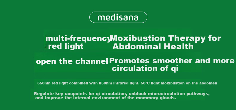 MEDISANA German Breast Massager Red Light Electric Chest Massager for Breast Nodule Relief and Pain Relief Thermal Therapy Gift for Girlfriend Birthday 13