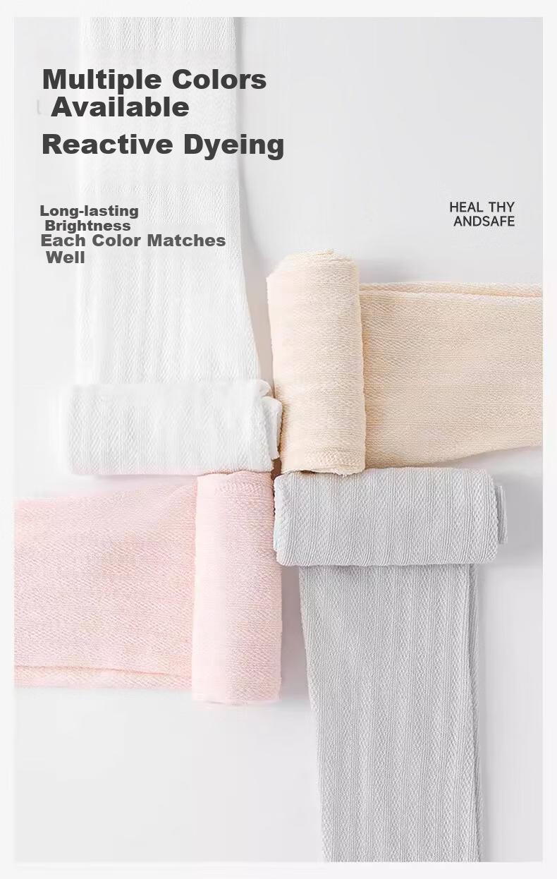 Langsha Girls' Summer Mesh Leggings Children's Tights Baby Anti-Mosquito White Stockings Spring and Autumn Cotton Socks Pants 10