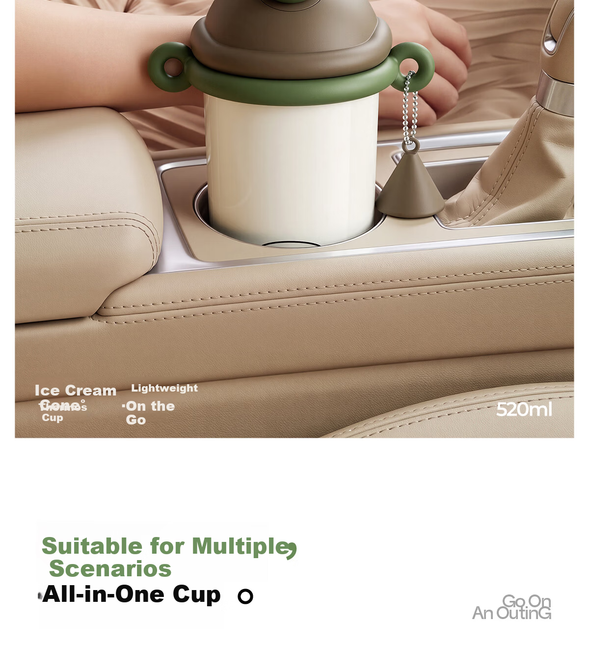 Shidajia Insulated Water Bottle for Women Outdoor Portable Straw High-Quality Seamless Liner Student Coffee Cup 16