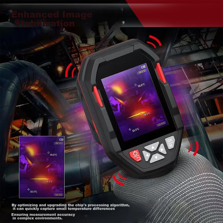 HABOTEST Huabo Mobile Thermal Imager Infrared Thermal Detection Temperature Measurement Outdoor Handheld Thermal Imager HT821A 8