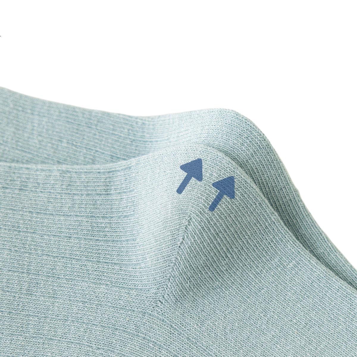 Little Pig Banner Xinjiang Long-Staple Cotton Children's Sports Socks 5-Pack Mid-High Tube Anti-Odor High Elasticity for Boys and Youth Students