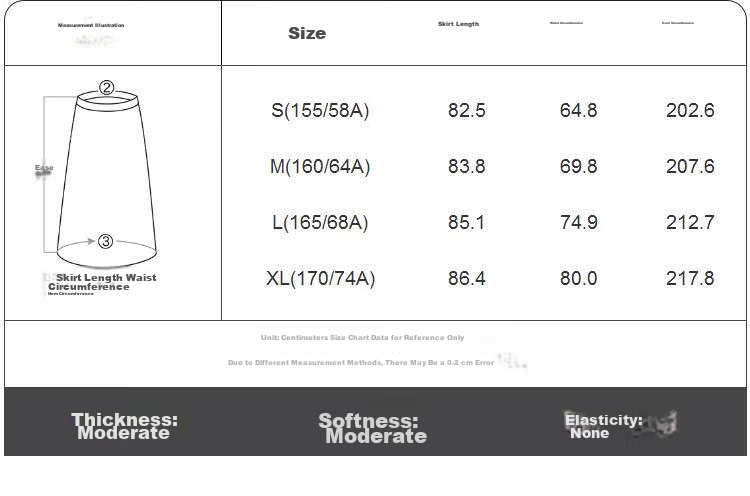 Giordano Women's Skirt 2026 New Solid Color Simple Commuter Pleated A-Line Midi Skirt 13466313 2