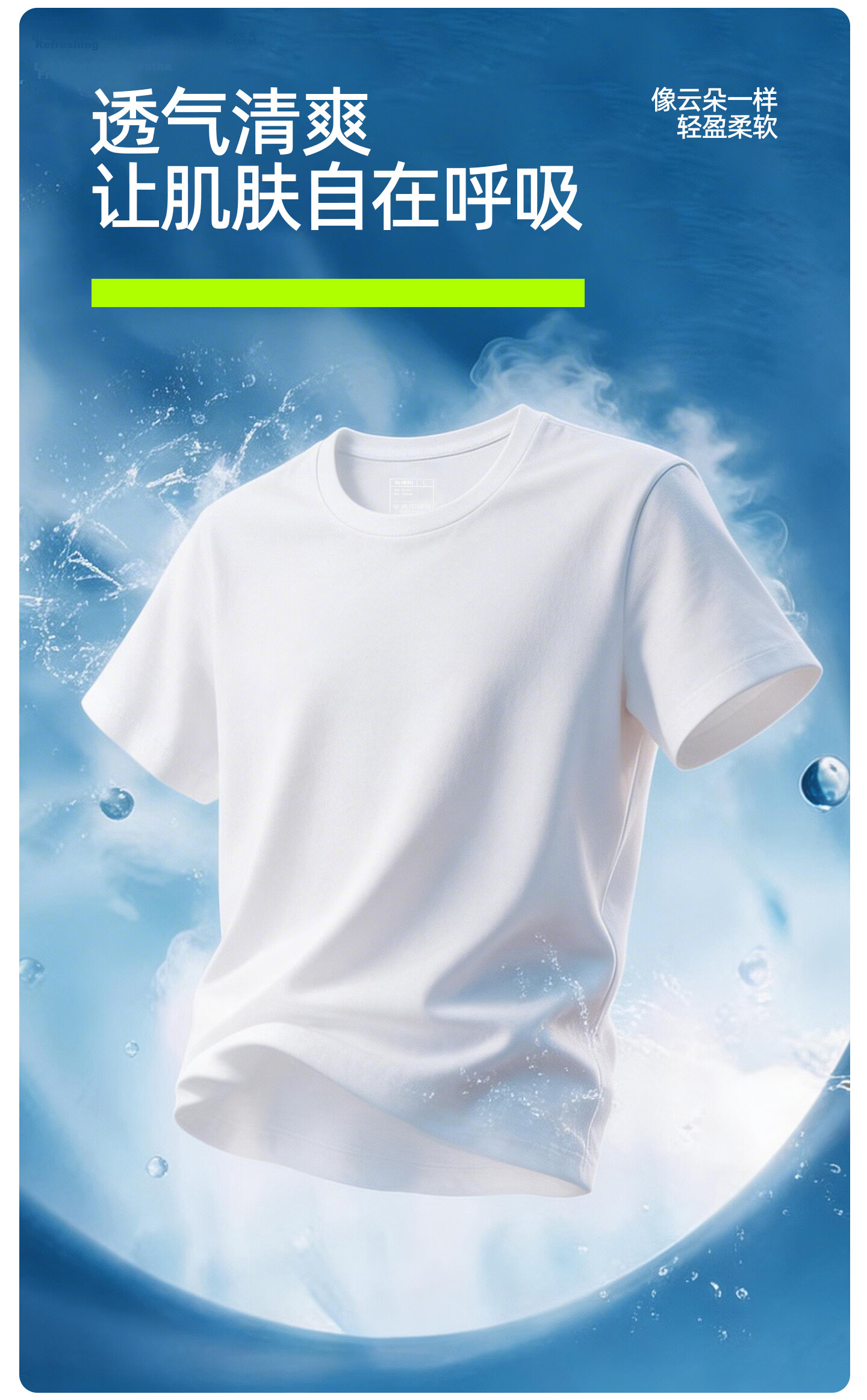 Youkeshu Men's Short Sleeve Summer Pure Cotton Slim Fit Tank Top All Cotton Sweatshirt Sports Fitness Sweat-Absorbing T-Shirt 6
