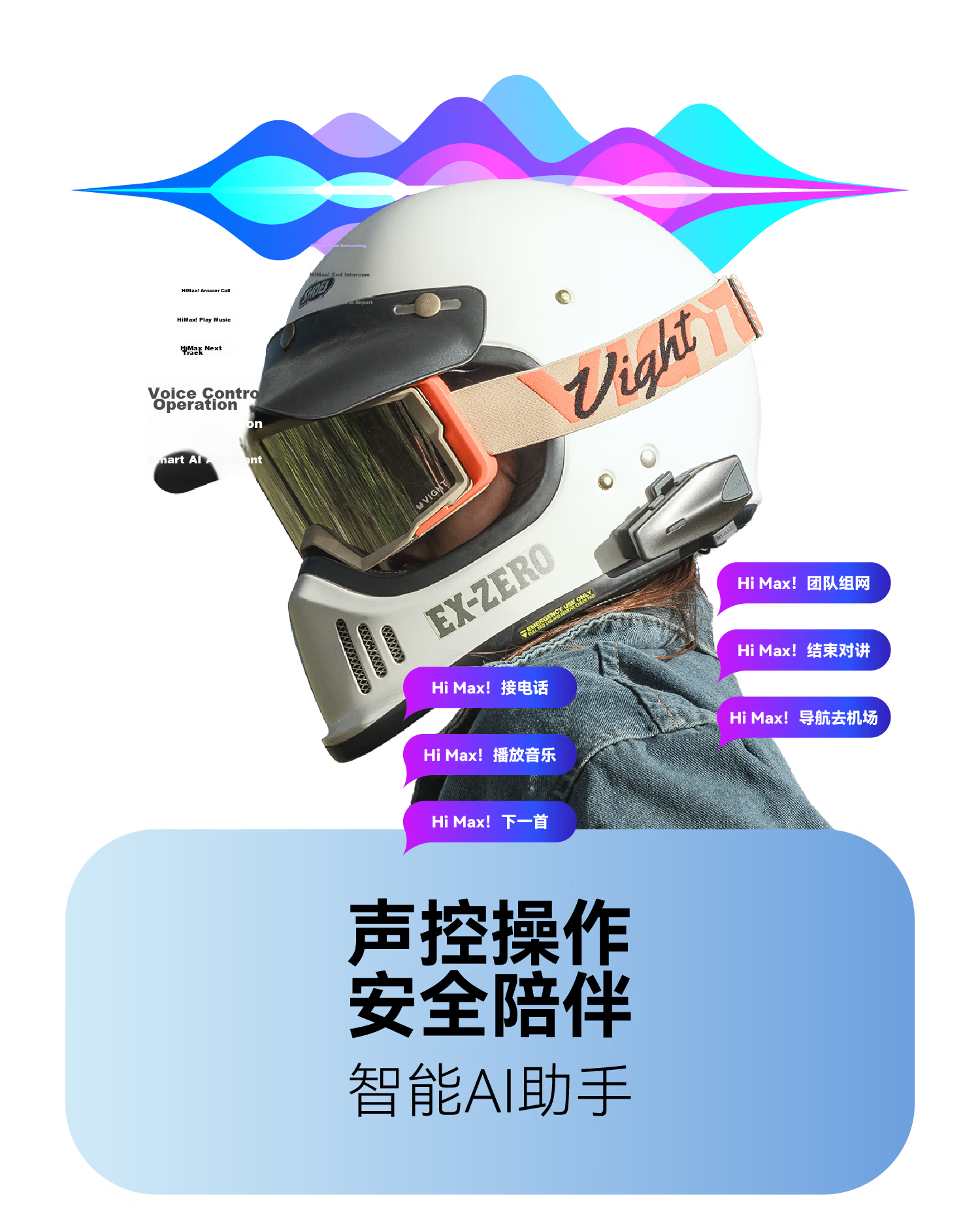 ASMAX S1 Bluetooth Helmet Headset Motorcycle Riding Dedicated High-End Noise-Cancelling Professional Full-Face Built-in Max 6