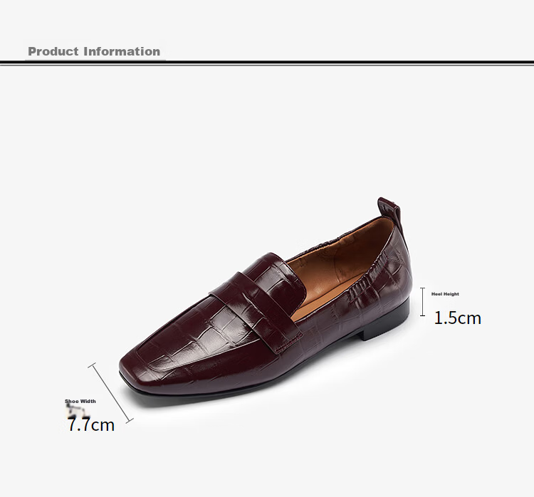 Laird Spring Summer Croissant Family Elegant Low Heel Loafers Women's Leather Shoes 13001 Cream White OWR 37 10