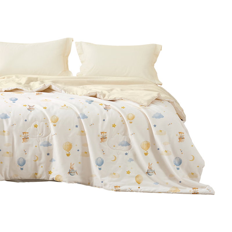 Beyond Kids Summer Cotton Quilt Cartoon Air Conditioning Blanket 1.2lbs 120x150cm Sweet Dream