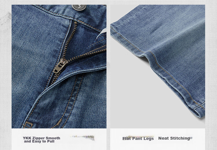 HLA Hailan Home Men's Denim Shorts 26 Mountain Series Five-Pocket Pants Summer 19