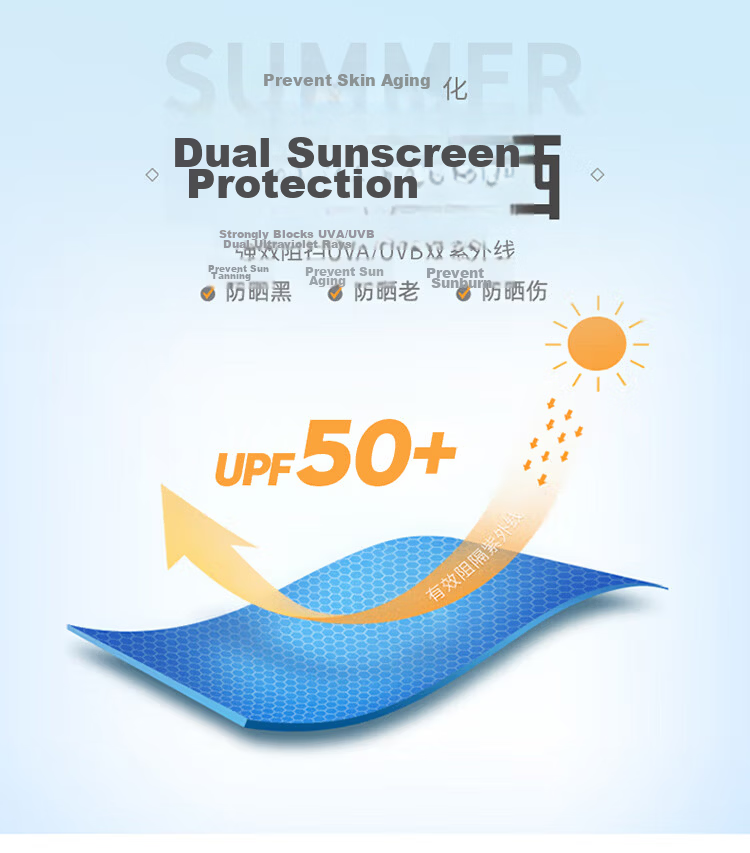 JEEP Men's Ice Silk Sun Protection Jacket Summer UV Protection UPF50+ Hooded Sunproof Coat White 3XL 4