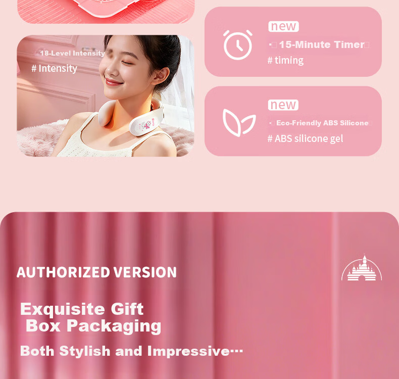 Disney Marie Cat Cervical Massager Neck and Shoulder Massager Neck Care Device Gift for Girls Children's Day Graduation Birthday Practical Gift 7