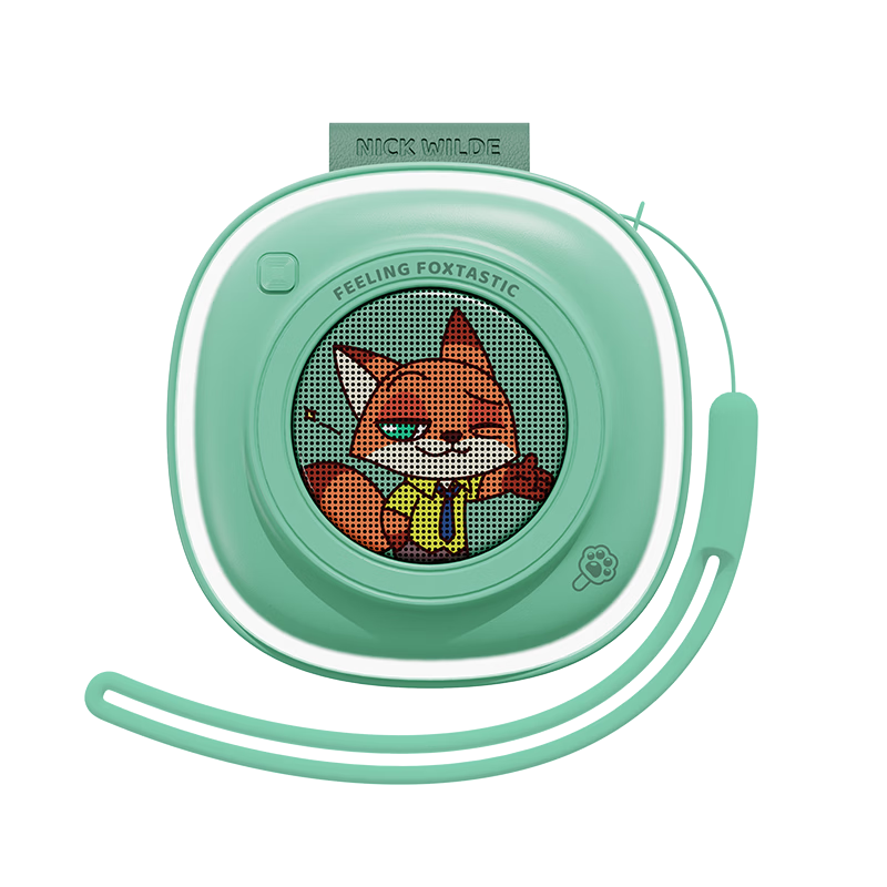 MINISO Zootopia Bluetooth Speaker High-Quality Portable Outdoor 360 Surround Sound Stereo Practical Gift for Boys and Girls S11 Nick