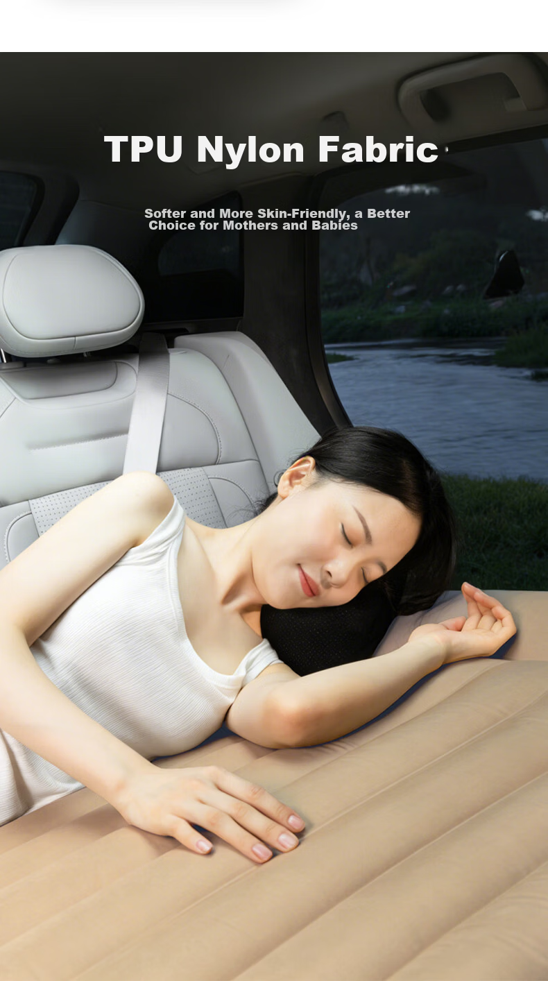 Bestway TPU Car Inflatable Mattress Universal for Sedan SUV Rear Seat Sleeping Pad Baby Friendly 69652 3