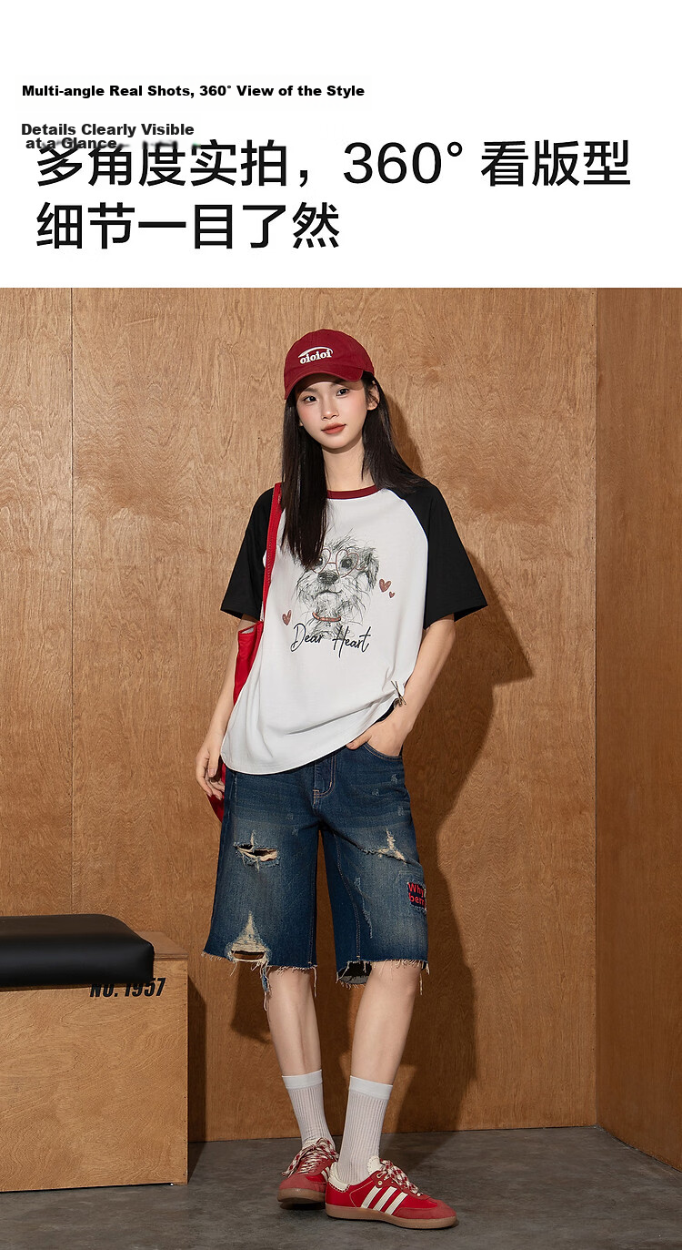 TonLion 2026 Summer New Women's Short Sleeve T-Shirt Stylish Chic Korean Casual 7