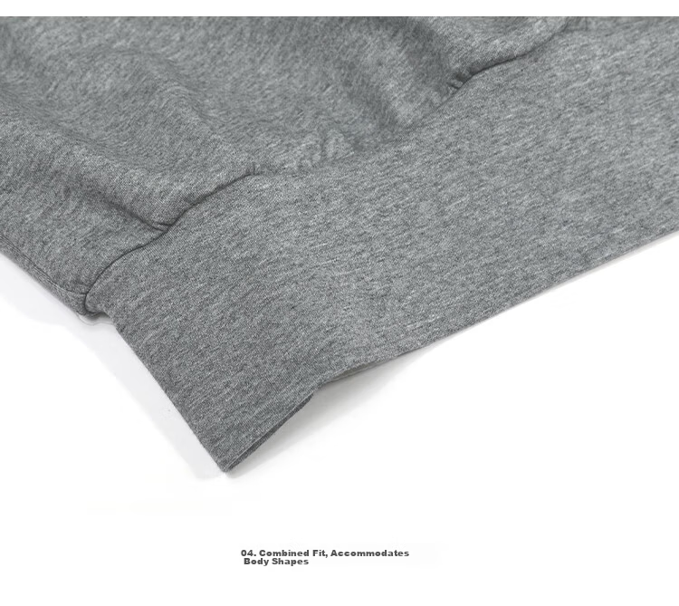 LOUISYAO Sequin Embellished Mesh Splice Sweatshirt 2025 Autumn Winter New Split Hem Fashion Top for Women Gray S 22