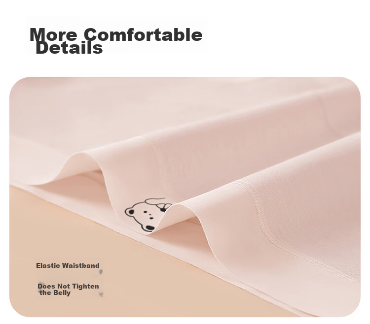 Bingxue Cotton Maternity Underwear Women Pure Cotton Antibacterial Crotch High Waist Pregnancy Support Briefs for Mid to Late Pregnancy and Postpartum 18