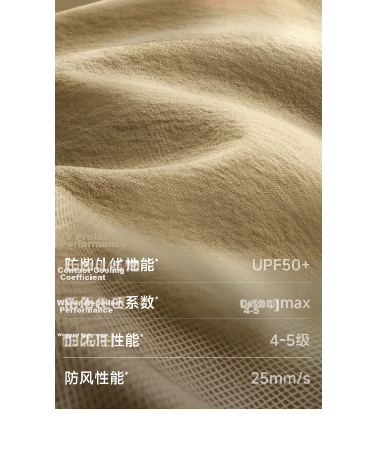 Beneunder Women's Mid-Length Pleated Skirt Water-Repellent Sun-Protective Outdoor Skirt Spring Summer WR005 7