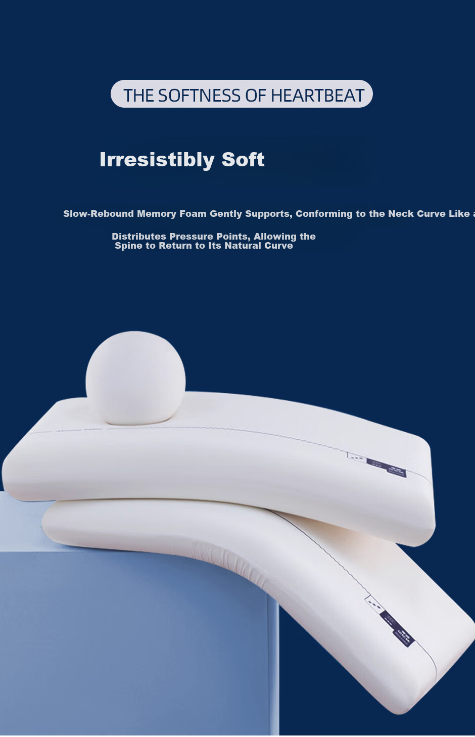 Aurora Memory Foam Pillow Planet Hotel Memory Foam Slow Rebound Adult Zero Pressure Sleep Cervical Pillow 7