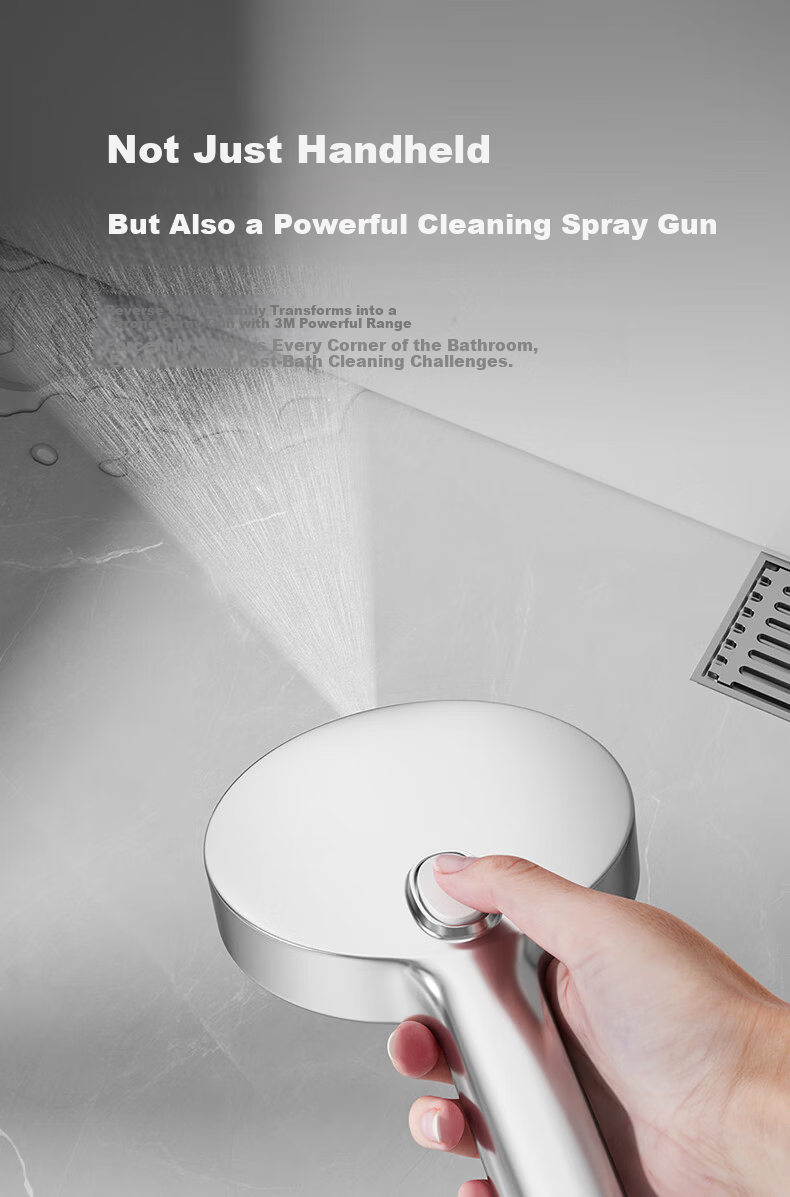 ARROW HS Handheld Shower Head High-Pressure Multi-Mode Handheld Bathroom Shower Sprayer 11