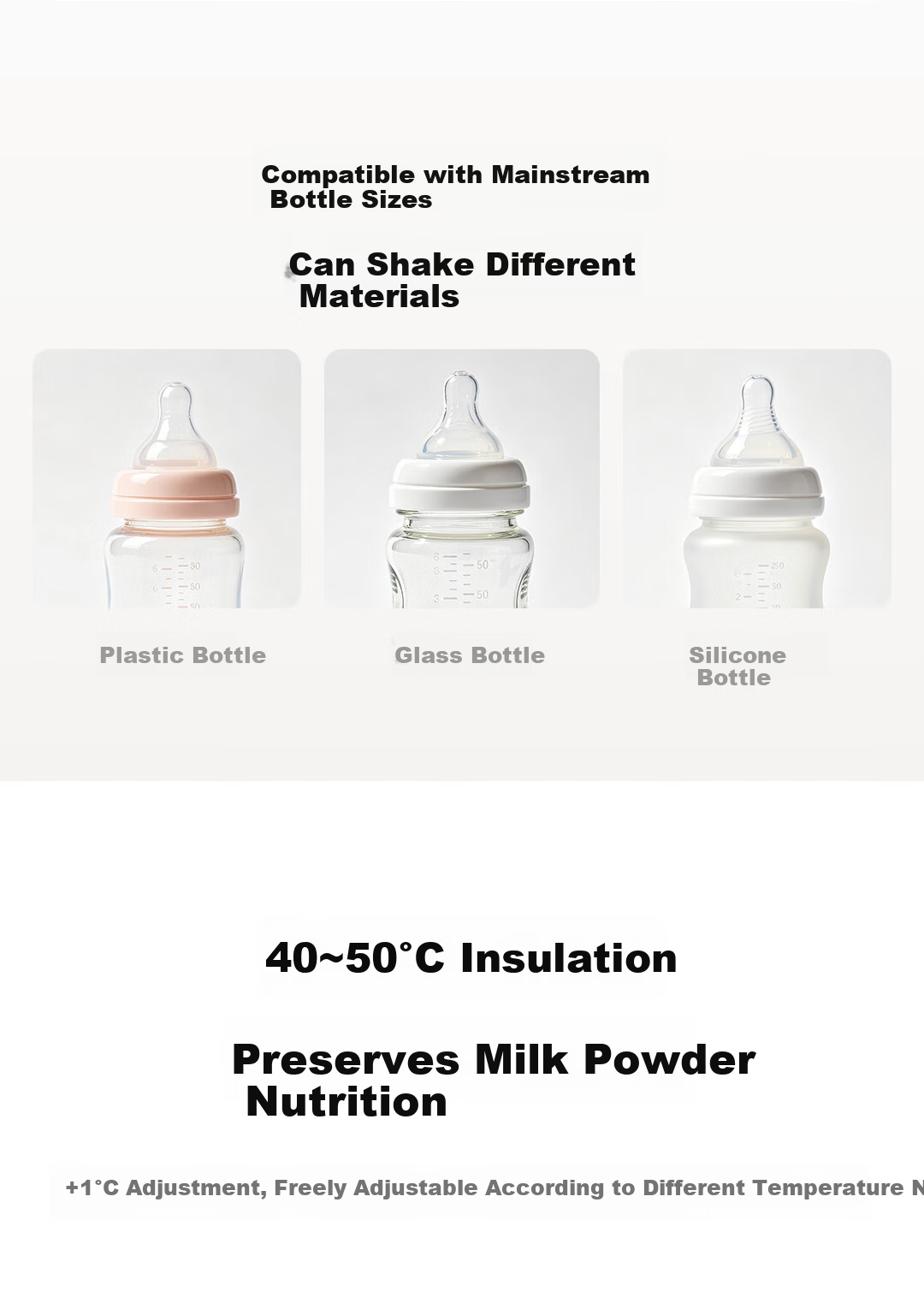 Puriton Thermostatic Kettle Baby Milk Preparation Household Large Capacity 2L Full Glass Body Quantitative Temperature Control Water Dispenser 7