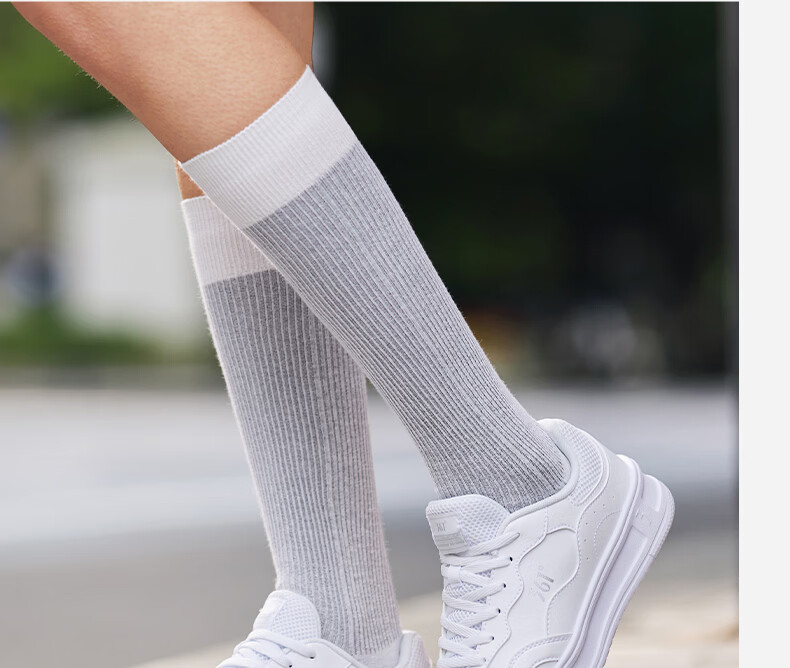 361° Women's Sports Shoes Summer Thin White Shoes Thick Sole Casual Sneakers 682616604F-3 24