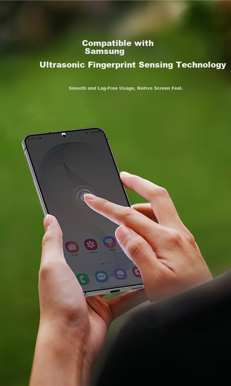 BELKIN Samsung S26 Tempered Glass Screen Protector Anti-Scratch Durable HD AR Anti-Glare Film 9