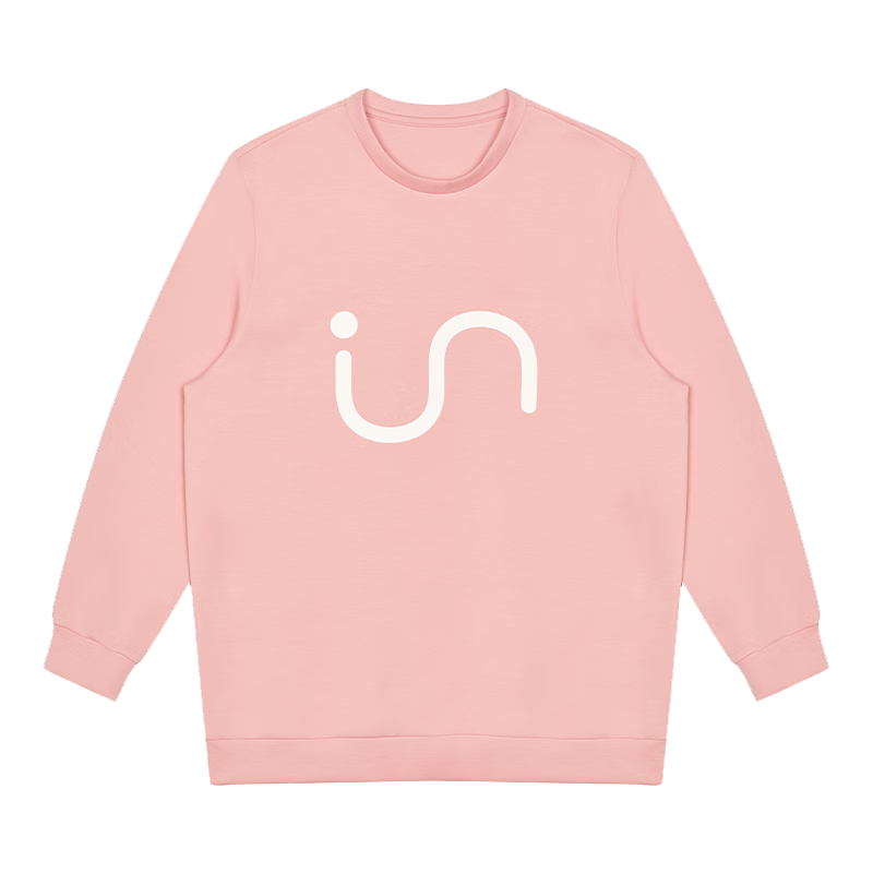 Yiershuang Couples Homewear Crew Neck Air Layer Printed Sweatshirt Cotton Matching Casual Sports Pullover Unisex Pajamas