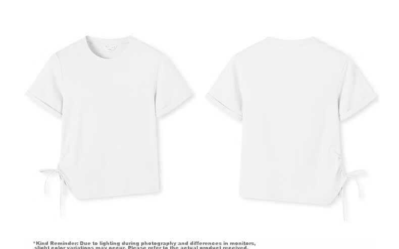 TonLion 2026 New Summer Women's Short Sleeve T-Shirt Unique Design Loose Fit Top Summer Outfit 6