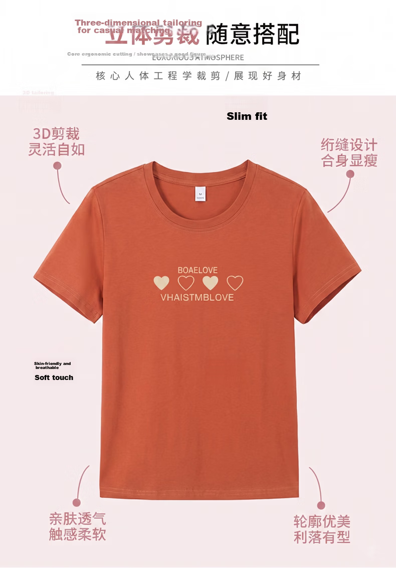 AEMAPE Good Cotton Short Sleeve T-Shirt Women Summer 2026 New Middle-aged Mom Mother's Day Casual Stylish Loose Fit Top 21