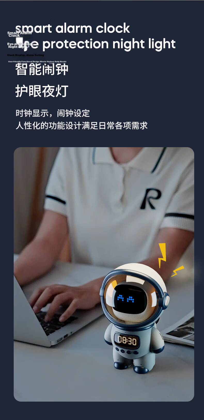 ONEFIRE Tmall Genie Bluetooth Speaker Smart Audio System, Latest 2026 Model, Birthday Gift for Men, Brothers, Husband, High-End Practical Premium Niche High-Quality Sound And Appearance 15