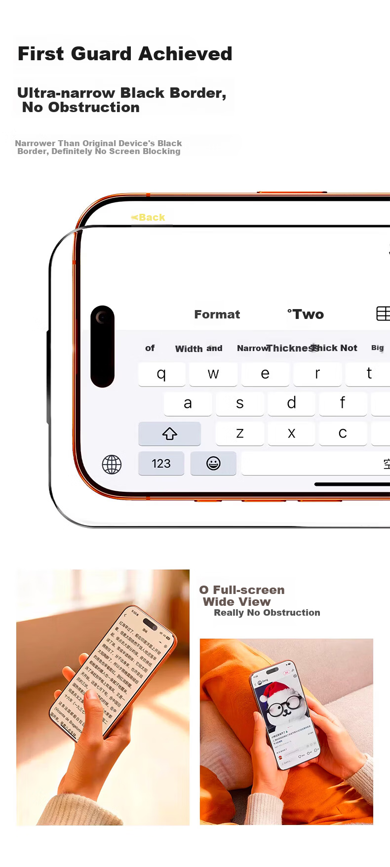 DIVI AR Anti-Reflective Tempered Glass Screen Protector for iPhone 16/iPhone 15, Full Coverage, HD, Anti-Fingerprint, Drop Protection, Dustproof, Easy Installation with Dust-Free Package 12