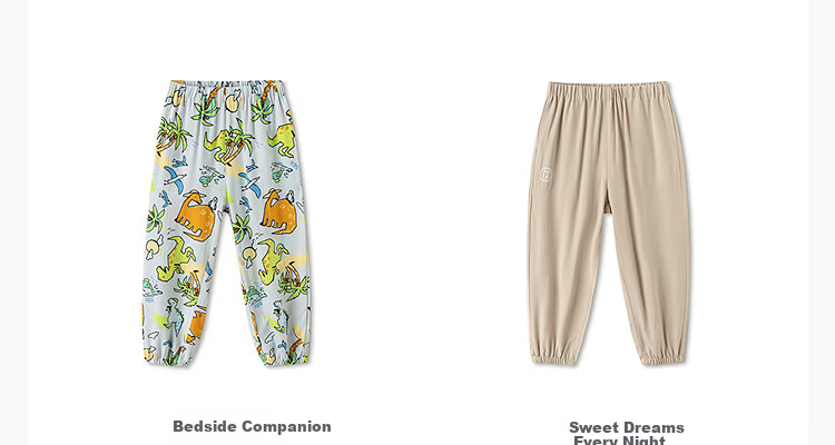 Balabala Kids Pants Boys Girls Summer Mosquito Repellent Casual Trousers Toddler Outdoor Pants [Mall Same Style] 10