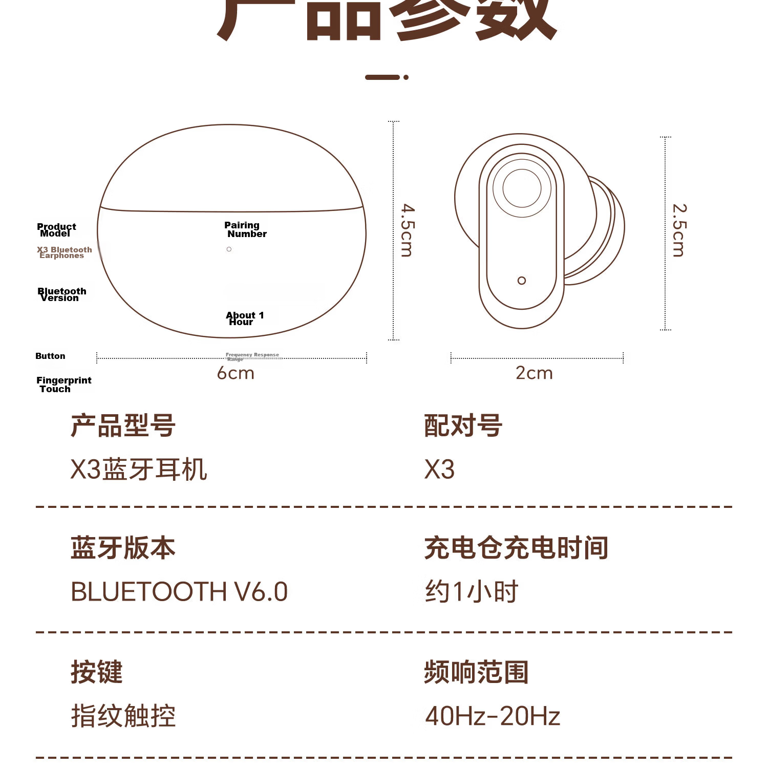 Zhunhang Bluetooth Noise Cancelling In-Ear Wireless Earphones 2026 New Ultra-Long Battery Life Deep Noise Cancellation Berlin Sound Sports Call Gaming Sleep Bluetooth Earphones 29