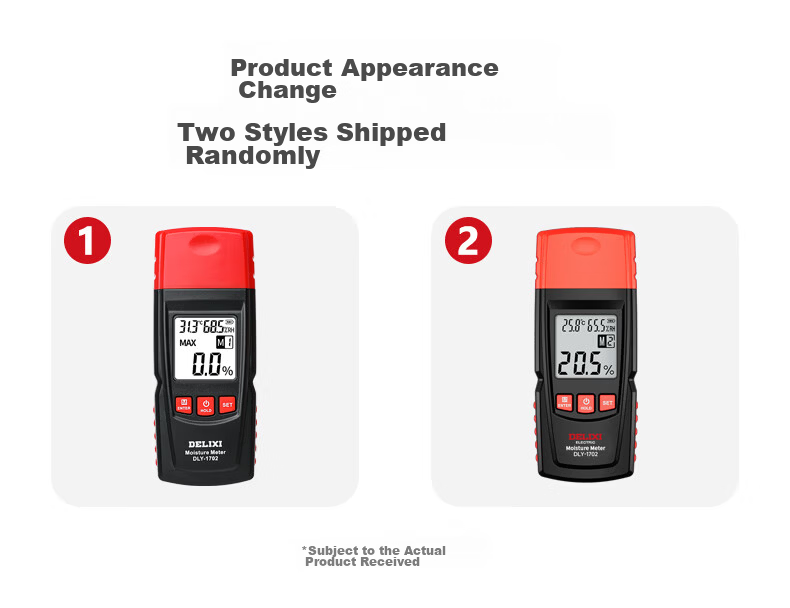 DELIXI ELECTRIC Moisture Meter Rapid Moisture Tester Humidity Detector Wood Moisture Content High Precision Tester 1