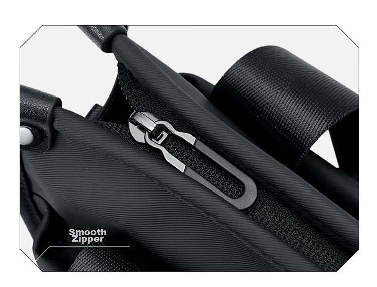 GOLF Business Briefcase Men's Handbag 13-inch Laptop Bag Multi-compartment Office Document Bag Shoulder Crossbody Bag 24