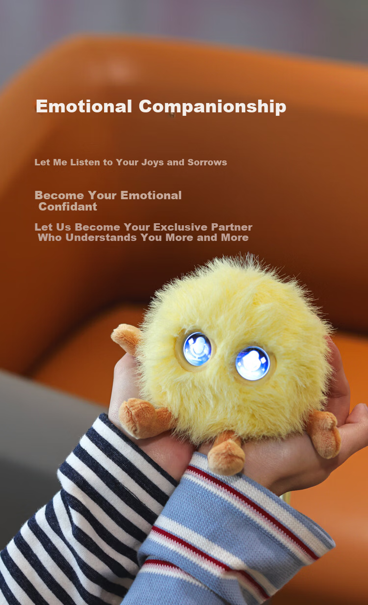Fuzai Huawei AI Cute Emotional Trendy Plush Companion Robot Electronic Pet Gift Birthday Present 4