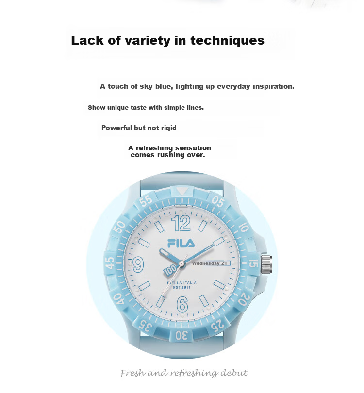 FILA Student Watch Exam Special Watch for Middle and High School Students Unisex Kids Sports Watch 6909-001 2
