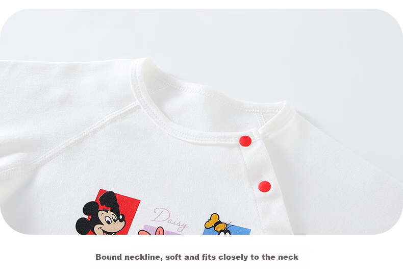 Disney Baby Romper Newborn Class A Pure Cotton Crawling Suit Full Moon 100 Days Bodysuit Pajamas Spring Autumn 14