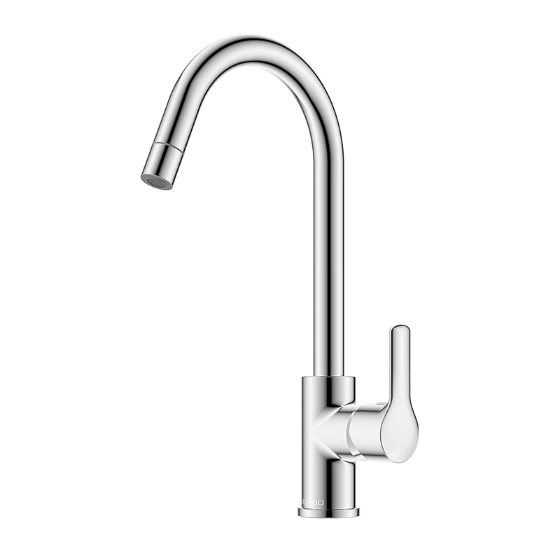 JOMOO Kitchen Faucet Healthy Sink Rotatable Dual Control Hot and Cold Water Tap 33080-205/1B3-Z