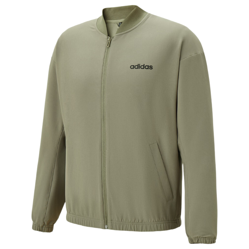 Adidas Unisex Outdoor Comfortable Quick-Dry Woven Zip Jacket JL9637 L